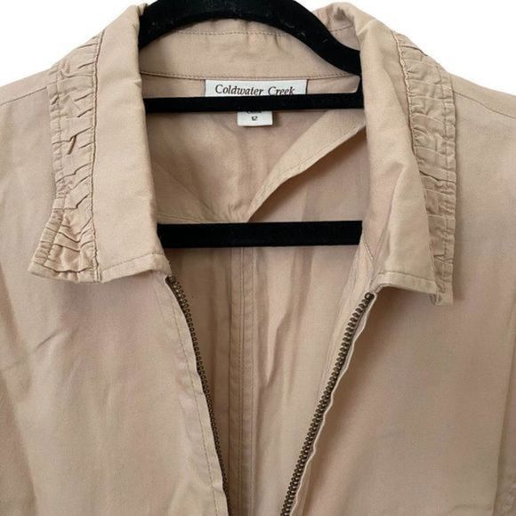 COLDWATER CREEK Zippered Light Jacket - Picture 2 of 5